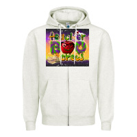 Oatmeal Heather teacher boo crew tumbler Zipper Hoodie - BarkalooDesign