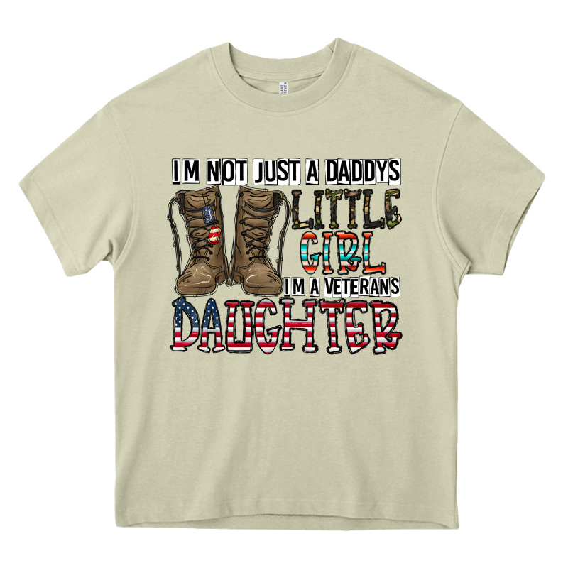 I'm Not Just A Daddy's Little Girl Heavy Core Tee by CowhideDigitalArt | Teevron