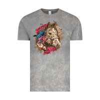 Cloud Rock Floral Appaloosa Horse With Feathers Vintage Tee - LillyAllenDesigns