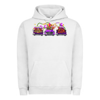 Pigment Lunar Rock Mardi Gras Farm Trucks Urban Hoodie - FaDigitalArtStudio