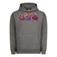 Pigment Tornado Mardi Gras Farm Trucks Urban Hoodie - FaDigitalArtStudio