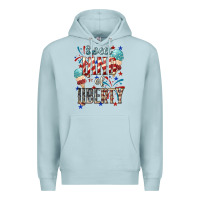 Blue Mist Sweet land of liberty 4th of july Premium Hoodie - HowdyJamesFarm