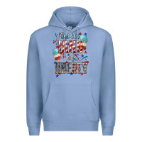 Colony Blue Sweet land of liberty 4th of july Premium Hoodie - HowdyJamesFarm
