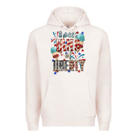 Pale Pink Sweet land of liberty 4th of july Premium Hoodie - HowdyJamesFarm