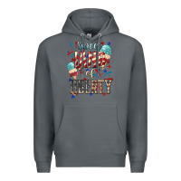 Rock Sweet land of liberty 4th of july Premium Hoodie - HowdyJamesFarm