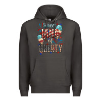 Smoke Sweet land of liberty 4th of july Premium Hoodie - HowdyJamesFarm