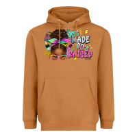 Meerkat 70's made 80's raised afro messy bun Heavyweight Hoodie - texasbilliewilder