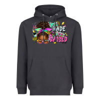 Smoke 70's made 80's raised afro messy bun Heavyweight Hoodie - texasbilliewilder