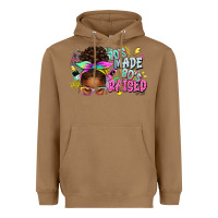 Toasted Coconut 70's made 80's raised afro messy bun Heavyweight Hoodie - texasbilliewilder