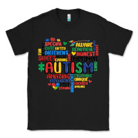 Black autism heart Classic Tee - MaliasSmallBusiness