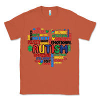 Copper autism heart Classic Tee - MaliasSmallBusiness
