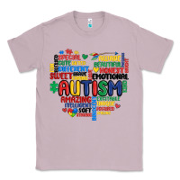 Lilac autism heart Classic Tee - MaliasSmallBusiness