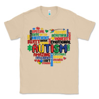 Mushroom autism heart Classic Tee - MaliasSmallBusiness