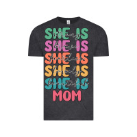 Vintage Black she is mom Vintage Tee - JahusDesignShop
