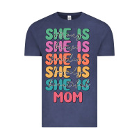 Vintage Denim she is mom Vintage Tee - JahusDesignShop