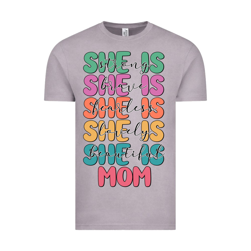 She Is Mom Vintage Tee by JahusDesignShop | Teevron