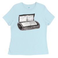 Baby Blue wrist coach Ladies Tee - FaDigitalArtStudio