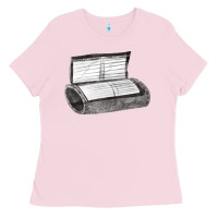 Bubblegum Pink wrist coach Ladies Tee - FaDigitalArtStudio