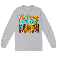 Moon Dust oh honey i am that mom Long Sleeve Tee - NancyCooperArtShop