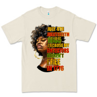 Juneteenth 1885 Because My Ancestors Weren't Free In 1776 Black Woman Premium Tee | Teevron