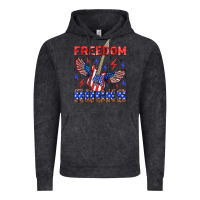 Vintage Black freedom rocks Vintage Hoodie - NancyCooperArtShop