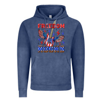Vintage Denim freedom rocks Vintage Hoodie - NancyCooperArtShop