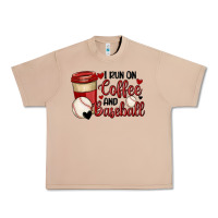 Burro i run on coffee and baseball Urban Heavy Tee - MaliasSmallBusiness