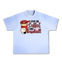 Grape Ice i run on coffee and baseball Urban Heavy Tee - MaliasSmallBusiness
