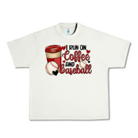 Pistachio i run on coffee and baseball Urban Heavy Tee - MaliasSmallBusiness