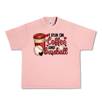 Salmon i run on coffee and baseball Urban Heavy Tee - MaliasSmallBusiness