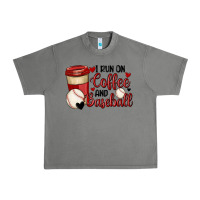 Tornado i run on coffee and baseball Urban Heavy Tee - MaliasSmallBusiness