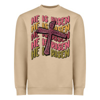 He Is Risen Heavyweight Sweatshirt | Teevron