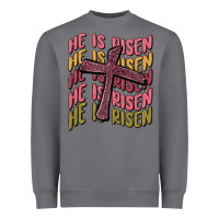 Storm he is risen Heavyweight Sweatshirt - MaliasSmallBusiness