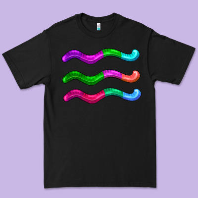 Worm Jelly Premium Tee Designed By Adodesignshop