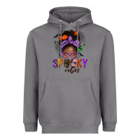 Storm Spooky vibes afro messy bun Heavyweight Hoodie - NancyCooperArtShop
