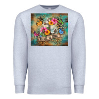 Heather Grey western refuse to sink tumbler tbs Premium Sweatshirt - TumblerDesignByShophia