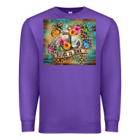Purple western refuse to sink tumbler tbs Premium Sweatshirt - TumblerDesignByShophia