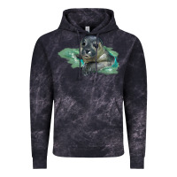 Cloud Black Sea Seal Face Illustrations Vintage Hoodie - LillyAllenDesigns