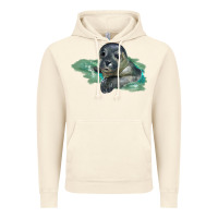 Vintage Artic Sea Seal Face Illustrations Vintage Hoodie - LillyAllenDesigns