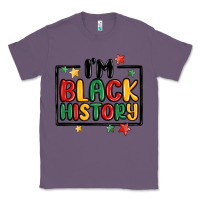 Lavender i'm black history Classic Tee - MaliasSmallBusiness