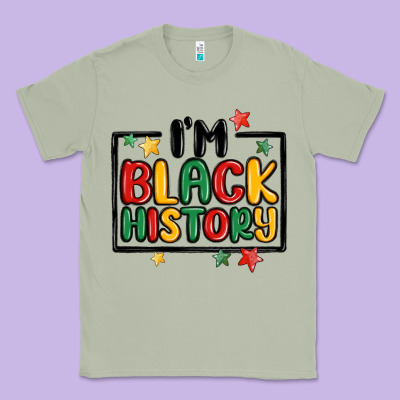 I'm Black History Classic Tee Designed By Maliassmallbusiness