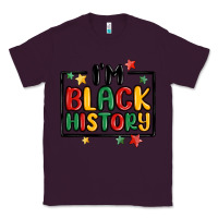 Plum i'm black history Classic Tee - MaliasSmallBusiness