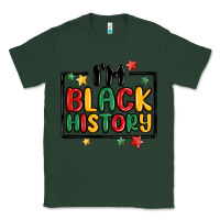 Sports Green i'm black history Classic Tee - MaliasSmallBusiness