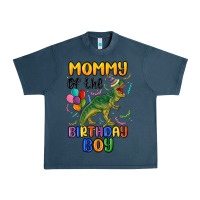Midnight Navy mommy of the birthday boy Urban Heavy Tee - MaliasSmallBusiness