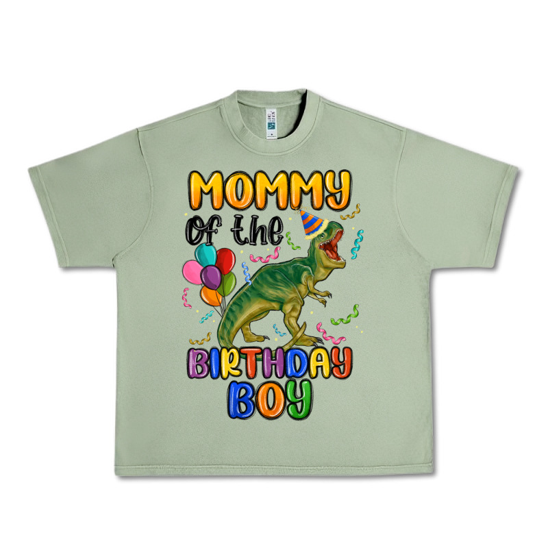 Mommy Of The Birthday Boy Urban Heavy Tee by MaliasSmallBusiness | Teevron