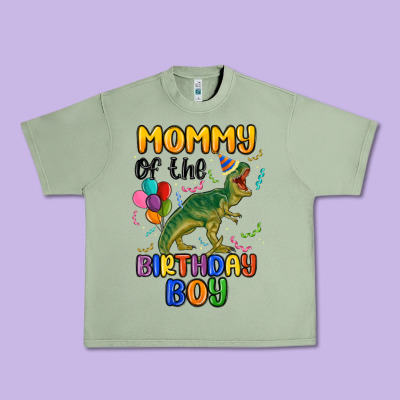 Mommy Of The Birthday Boy Urban Heavy Tee Designed By Maliassmallbusiness