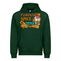 Forest Green Pumpkin Spice Junkie Urban Hoodie - FaDigitalArtStudio