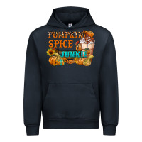 Navy Pumpkin Spice Junkie Urban Hoodie - FaDigitalArtStudio
