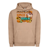 Pigment Burro Pumpkin Spice Junkie Urban Hoodie - FaDigitalArtStudio