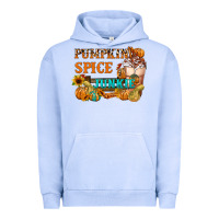 Pigment Grape Ice Pumpkin Spice Junkie Urban Hoodie - FaDigitalArtStudio